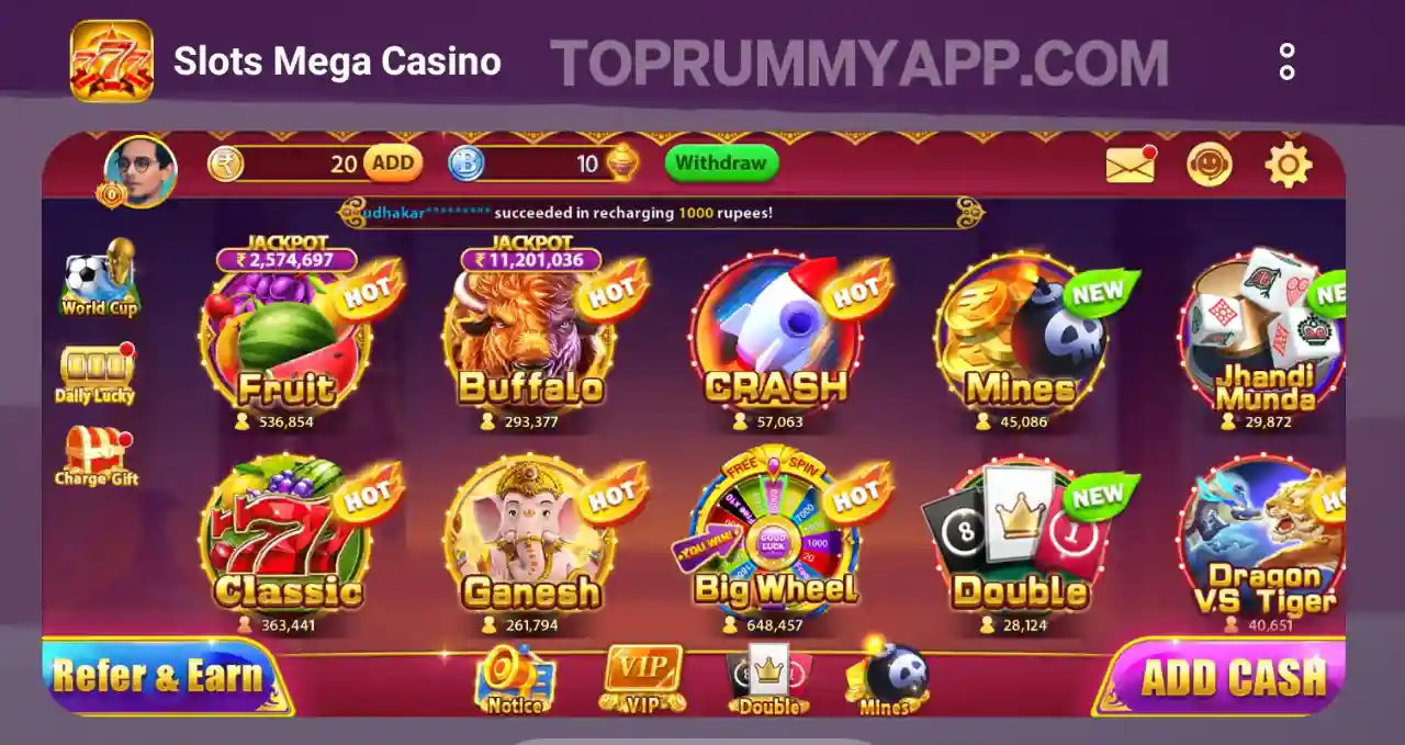 Slots Meta App All Rummy App List 31 Bonus