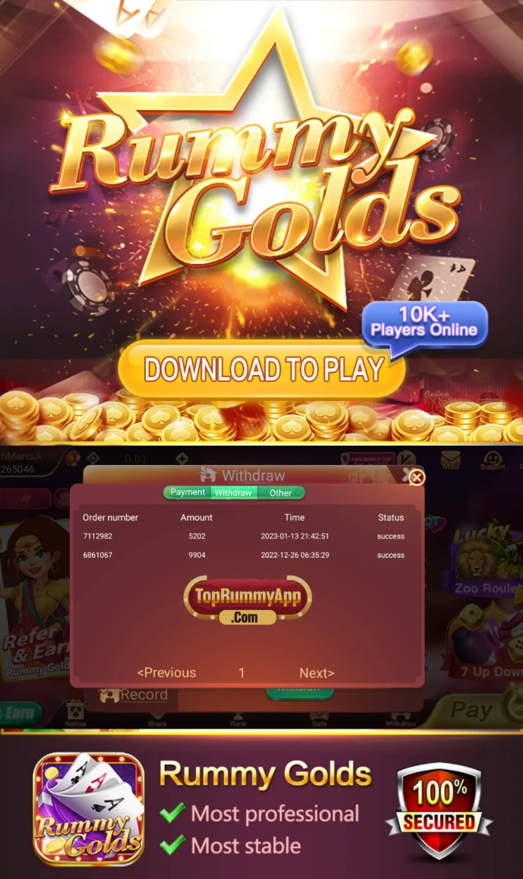 Rummy Golds Mod Apk Download