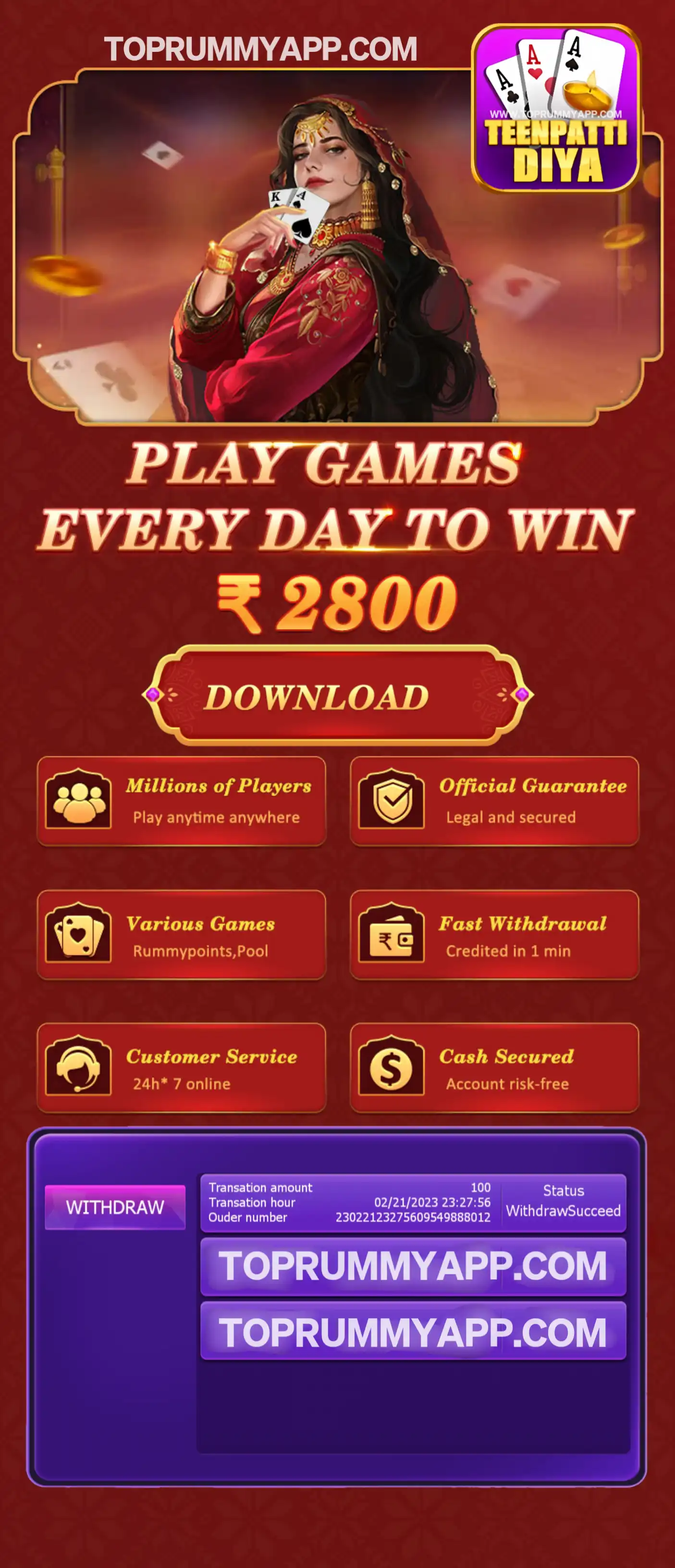 Teen Patti Diya App Download Link Official