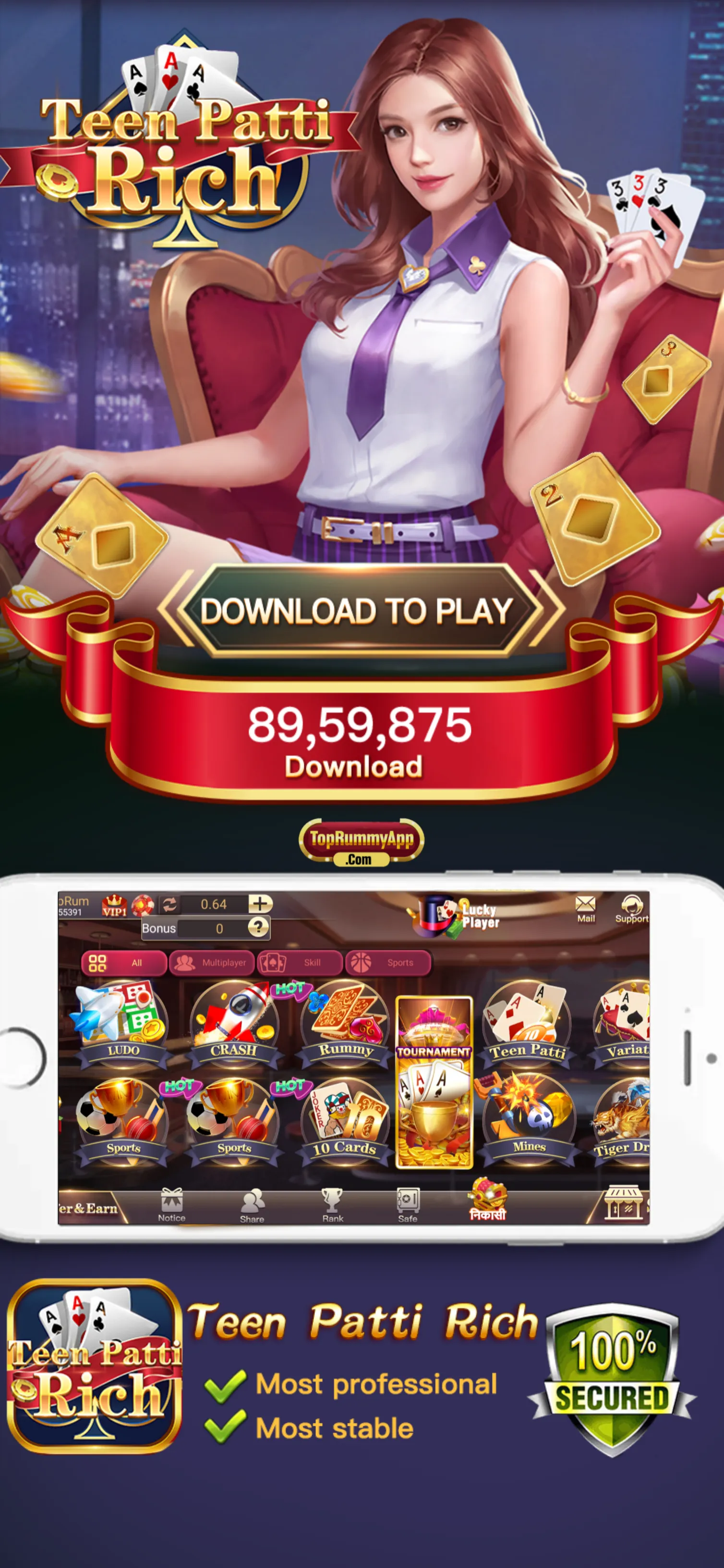 Teen Patti Rich App Top Rummy App